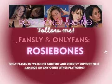 rosiebones from Chaturbate is Freechat