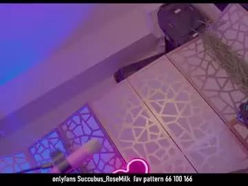 succubus_rosemilk from Chaturbate