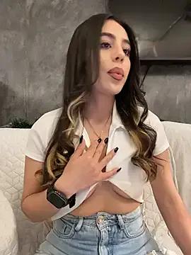 StripChat AbyThompson is Freechat AbyThompson — Lick my dildo + Short Handjob