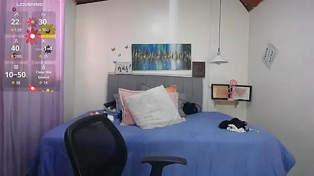 StripChat Antonella__b is Freechat Antonella__b — ALL naked both + suck dildo