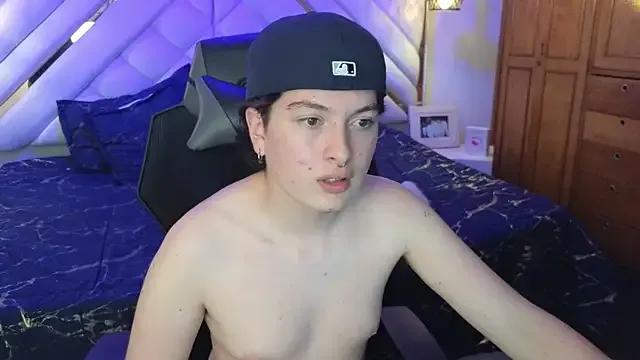 StripChat lara_noah is Freechat lara_noah — big load of cum face