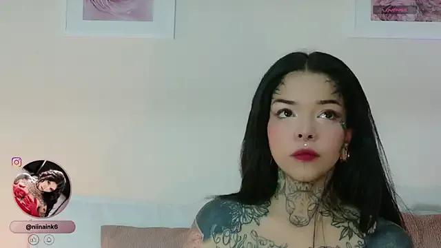 StripChat NinaInk is Freechat NinaInk — blowjob spit
