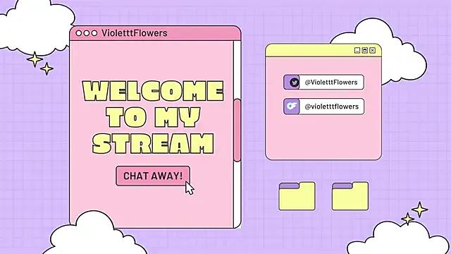 Freechat violetttflowers on StripChat