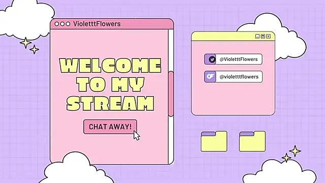 Freechat violetttflowers on StripChat