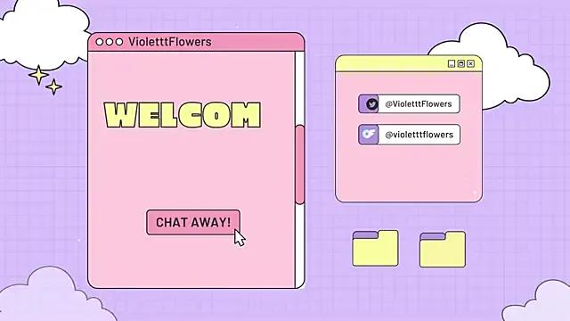 violetttflowers — NAKEYYY FOR 30 MINS + DILDO BLOWJOB!!<3