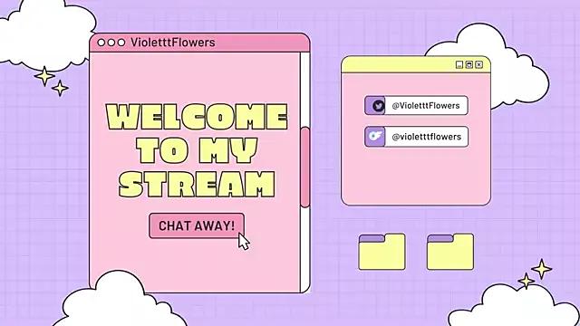 Freechat violetttflowers on StripChat