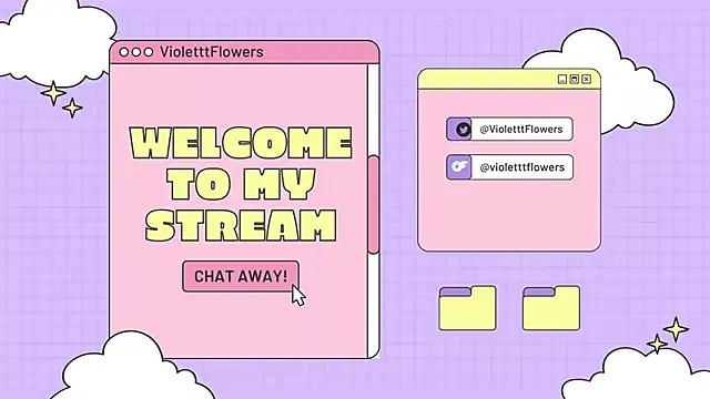 Freechat violetttflowers on StripChat