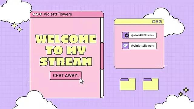 Freechat violetttflowers on StripChat