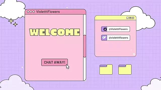 Freechat violetttflowers on StripChat